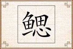 鳃怎么写