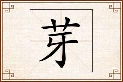 芽怎么写