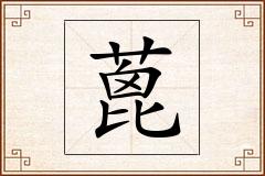 蓖怎么写