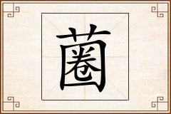 蔨怎么写