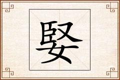 婜怎么写